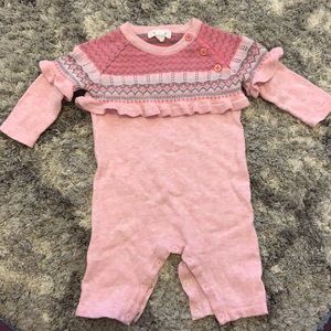 Angel Dear pink coverall